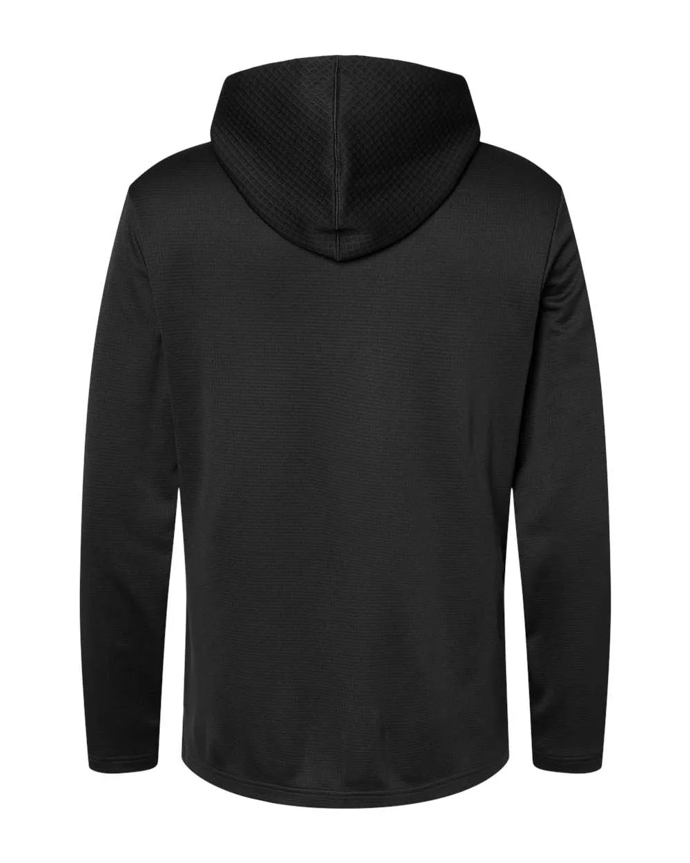 Adidas Textured Mixed Media Hooded Sweatshirt A530