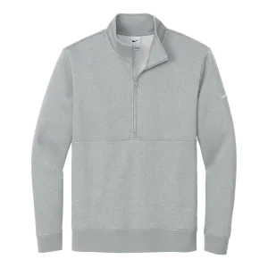 B2457M Mens Club Fleece Sleeve Swoosh 1/2-Zip