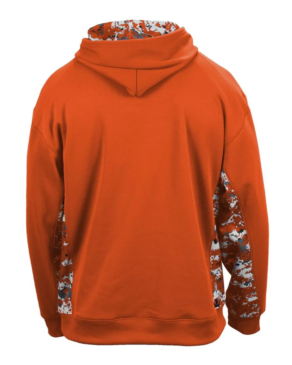 Badger Digital Camo Colorblock Performance Fleece Hooded Sweatshirt 1464