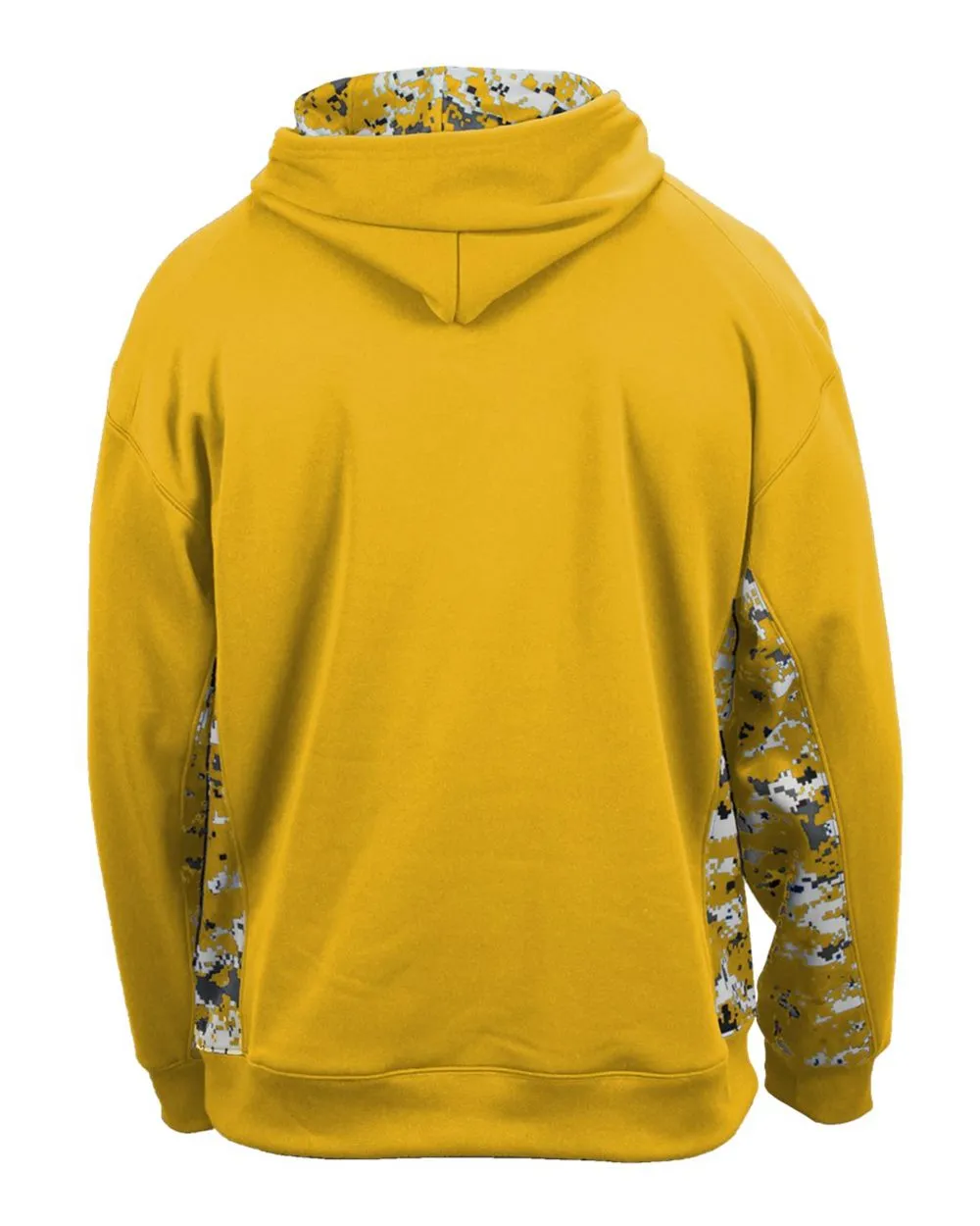 Badger Digital Camo Colorblock Performance Fleece Hooded Sweatshirt 1464