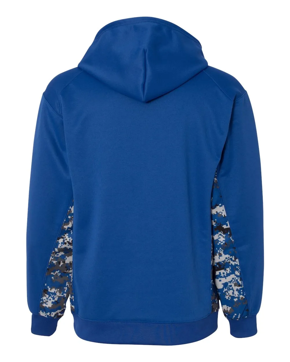 Badger Digital Camo Colorblock Performance Fleece Hooded Sweatshirt 1464