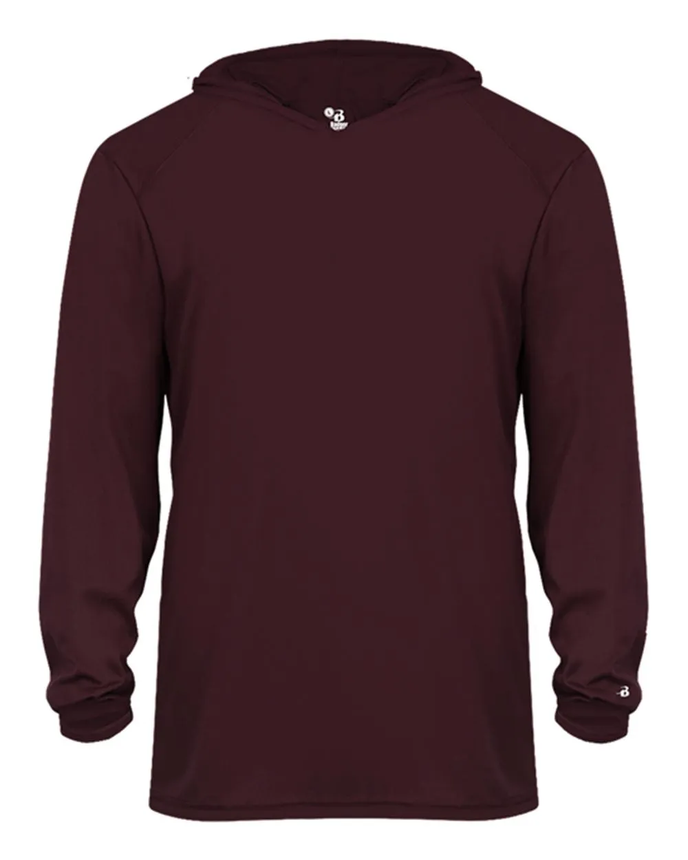 Badger Youth B-Core Long Sleeve Hooded T-Shirt 2105
