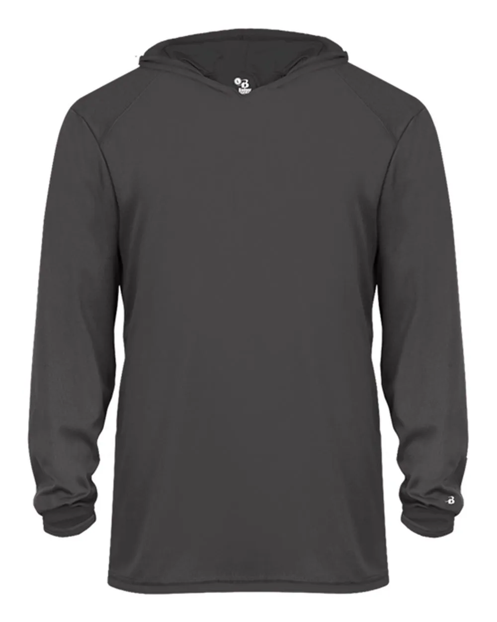 Badger Youth B-Core Long Sleeve Hooded T-Shirt 2105