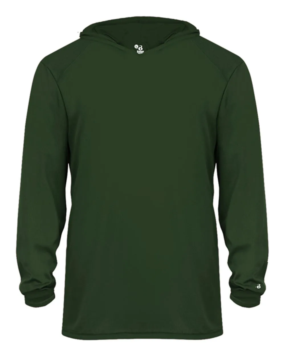 Badger Youth B-Core Long Sleeve Hooded T-Shirt 2105