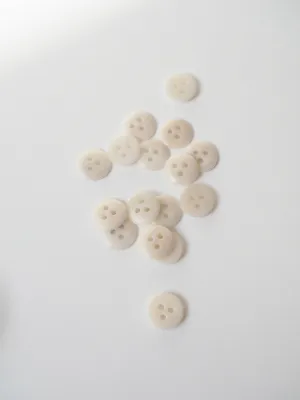 Bone Domed Corozo Buttons 10mm/16L