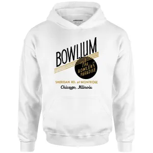 Bowlium - Chicago, IL - Vintage Bowling Alley - Unisex Hoodie