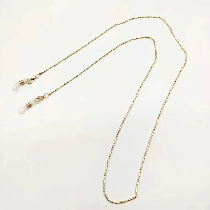 Chain Pearl Beaded Eyewear Holder Accessory