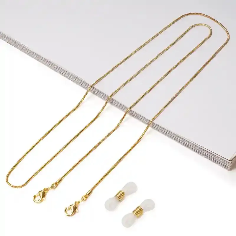 Chain Pearl Beaded Eyewear Holder Accessory