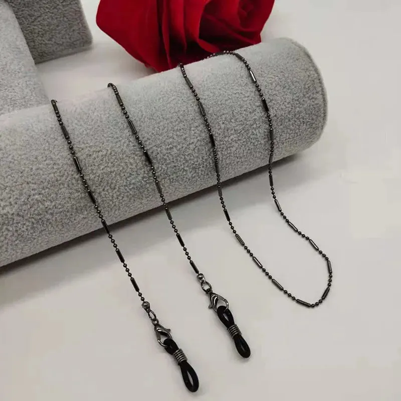 Chain Pearl Beaded Eyewear Holder Accessory