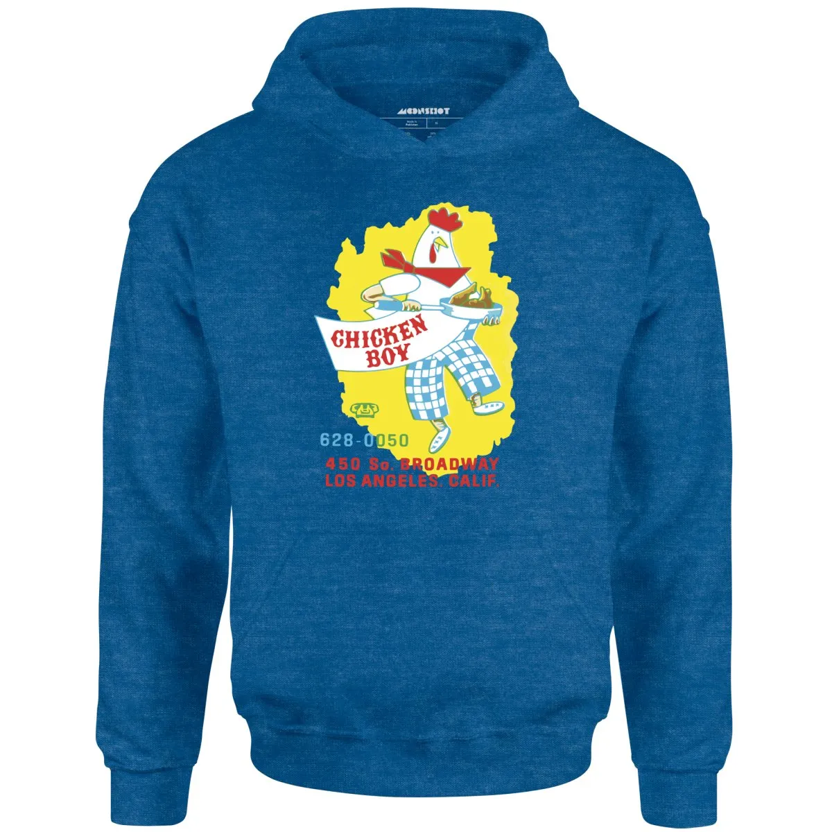 Chicken Boy - Los Angeles, CA - Vintage Restaurant - Unisex Hoodie
