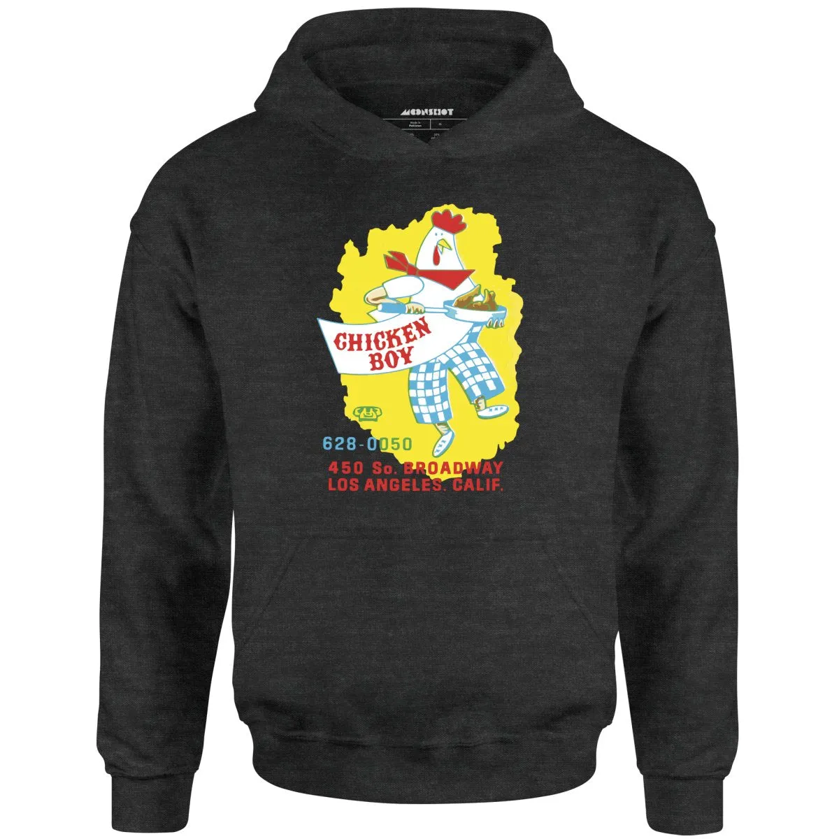 Chicken Boy - Los Angeles, CA - Vintage Restaurant - Unisex Hoodie