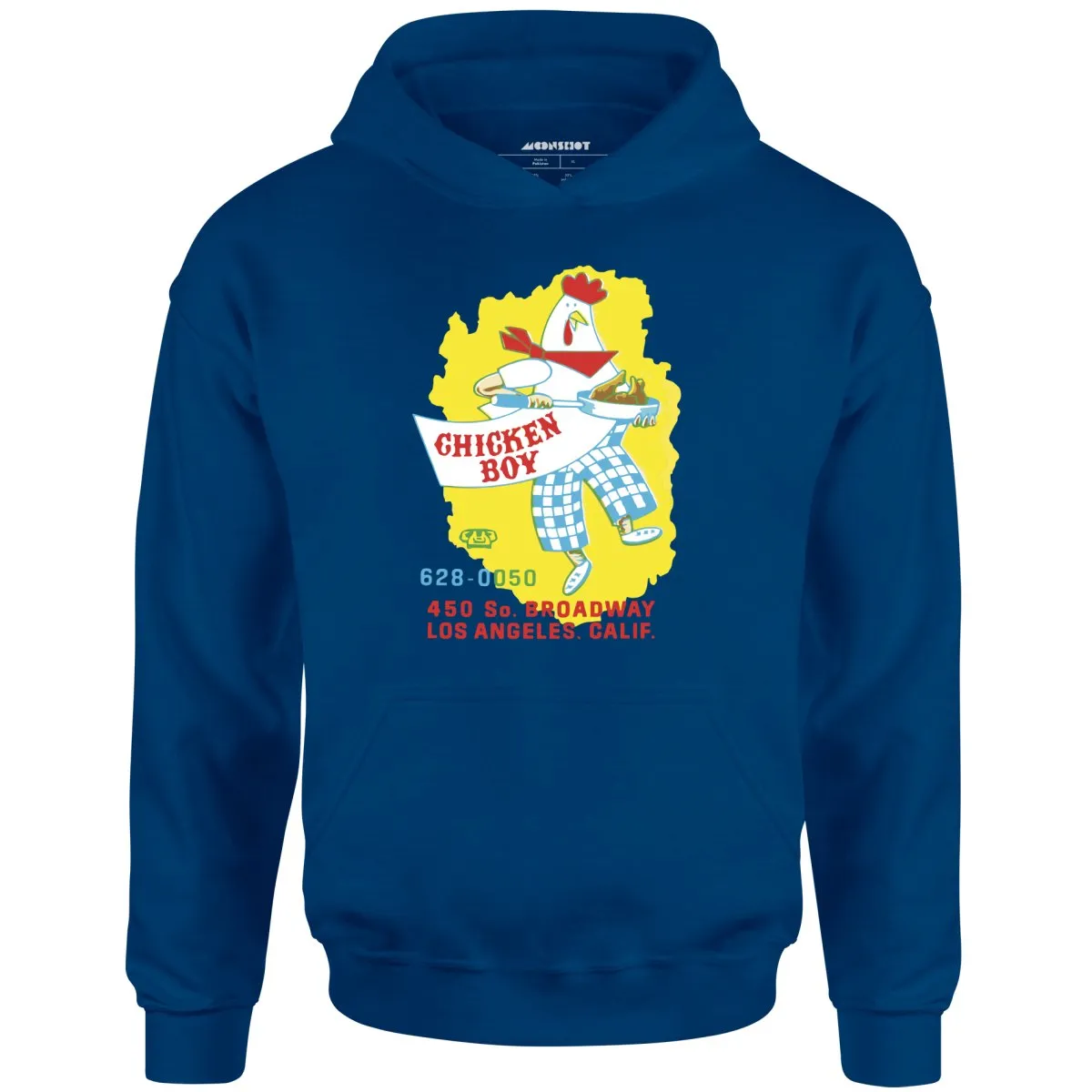 Chicken Boy - Los Angeles, CA - Vintage Restaurant - Unisex Hoodie
