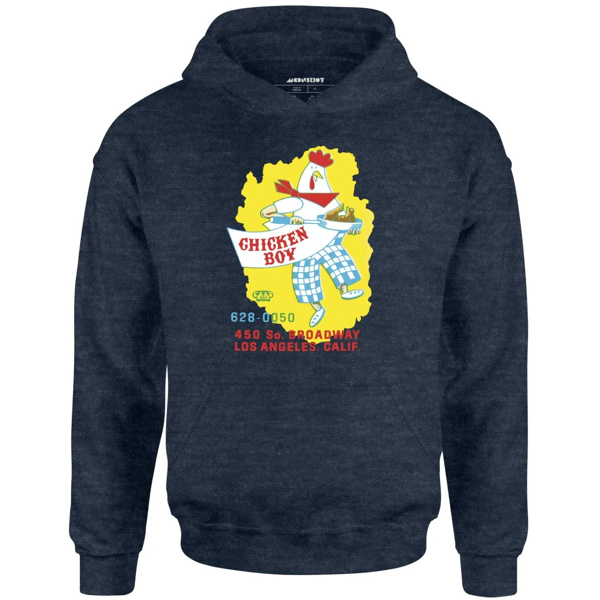 Chicken Boy - Los Angeles, CA - Vintage Restaurant - Unisex Hoodie