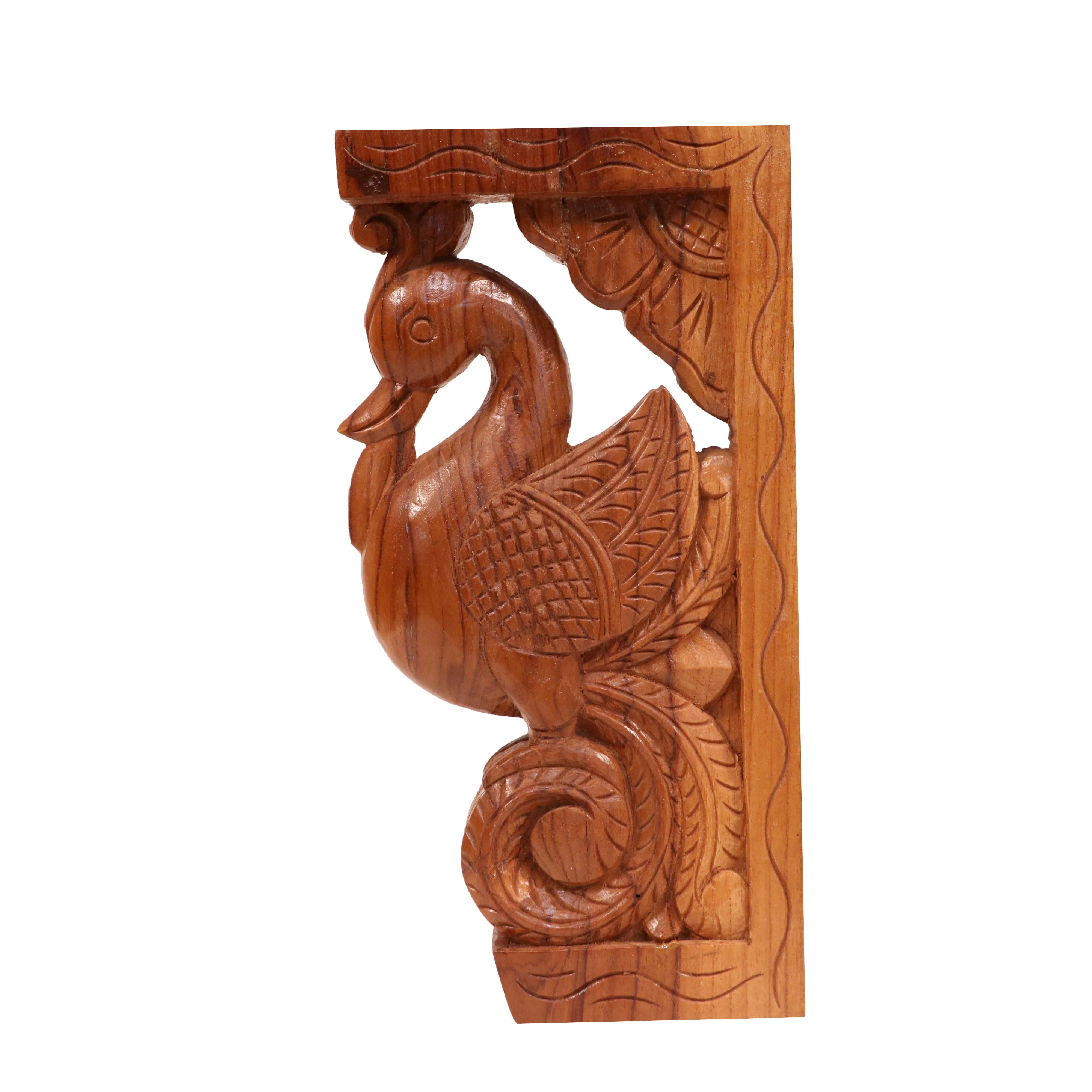 Classic Bird Solid Teak Door Bracket