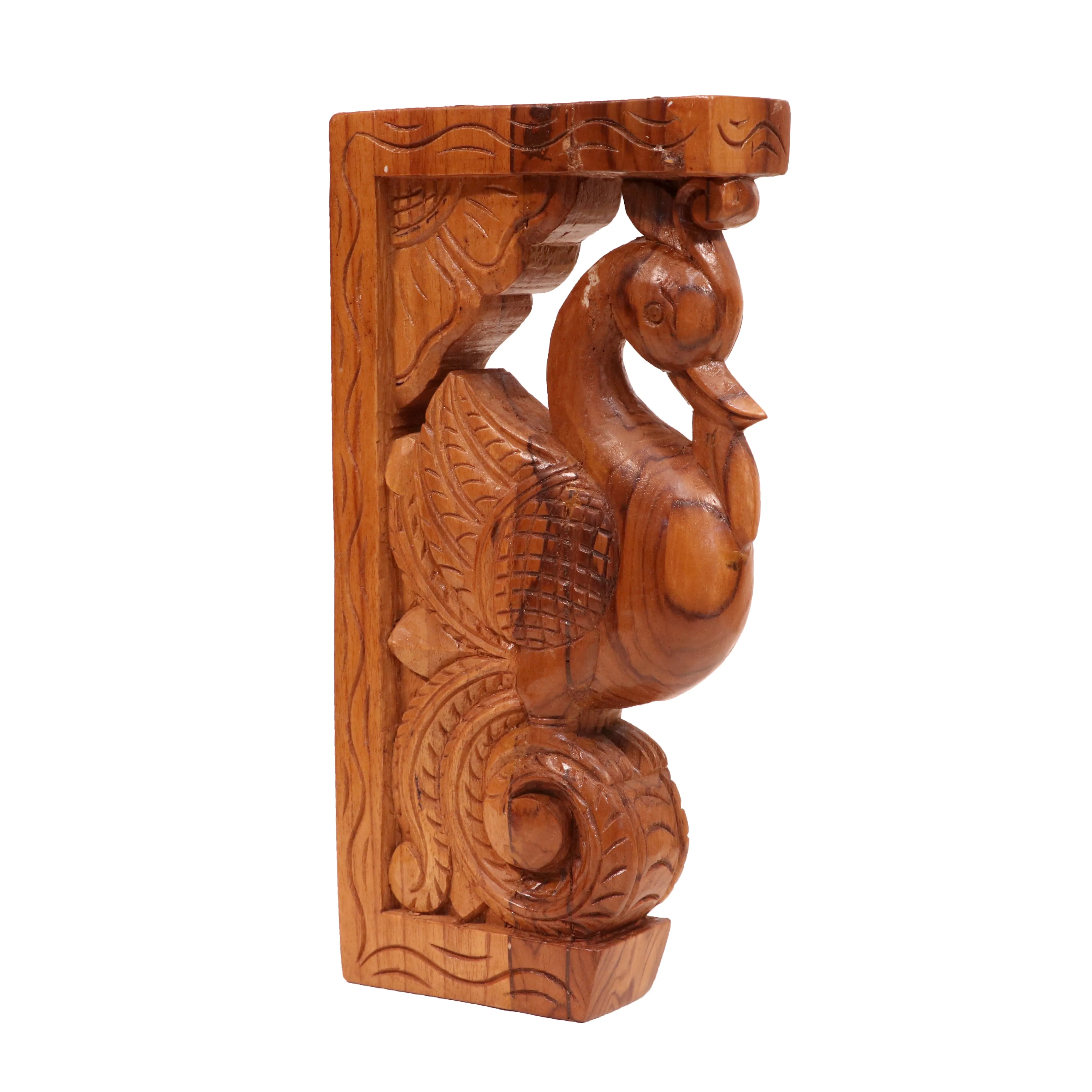 Classic Bird Solid Teak Door Bracket