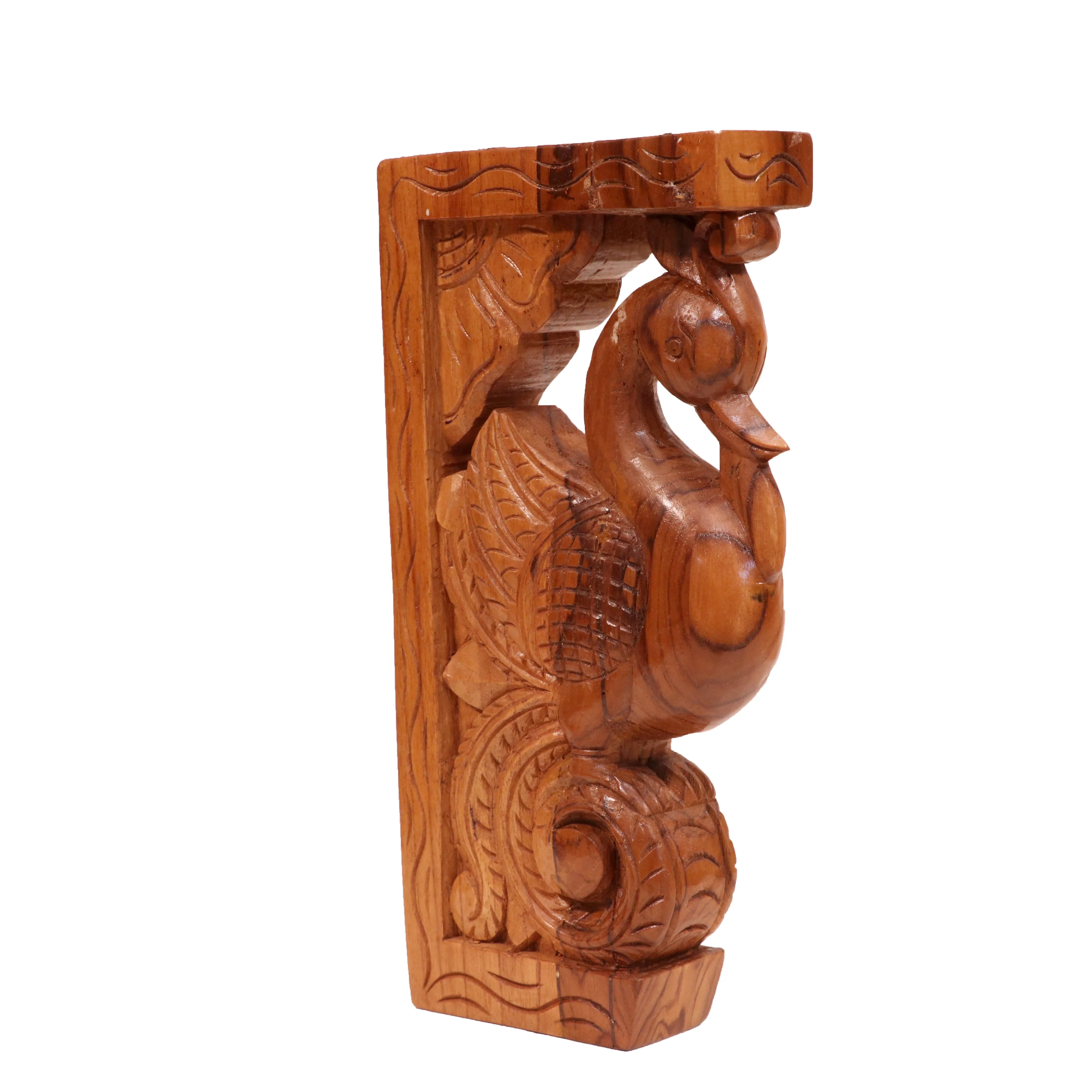 Classic Bird Solid Teak Door Bracket