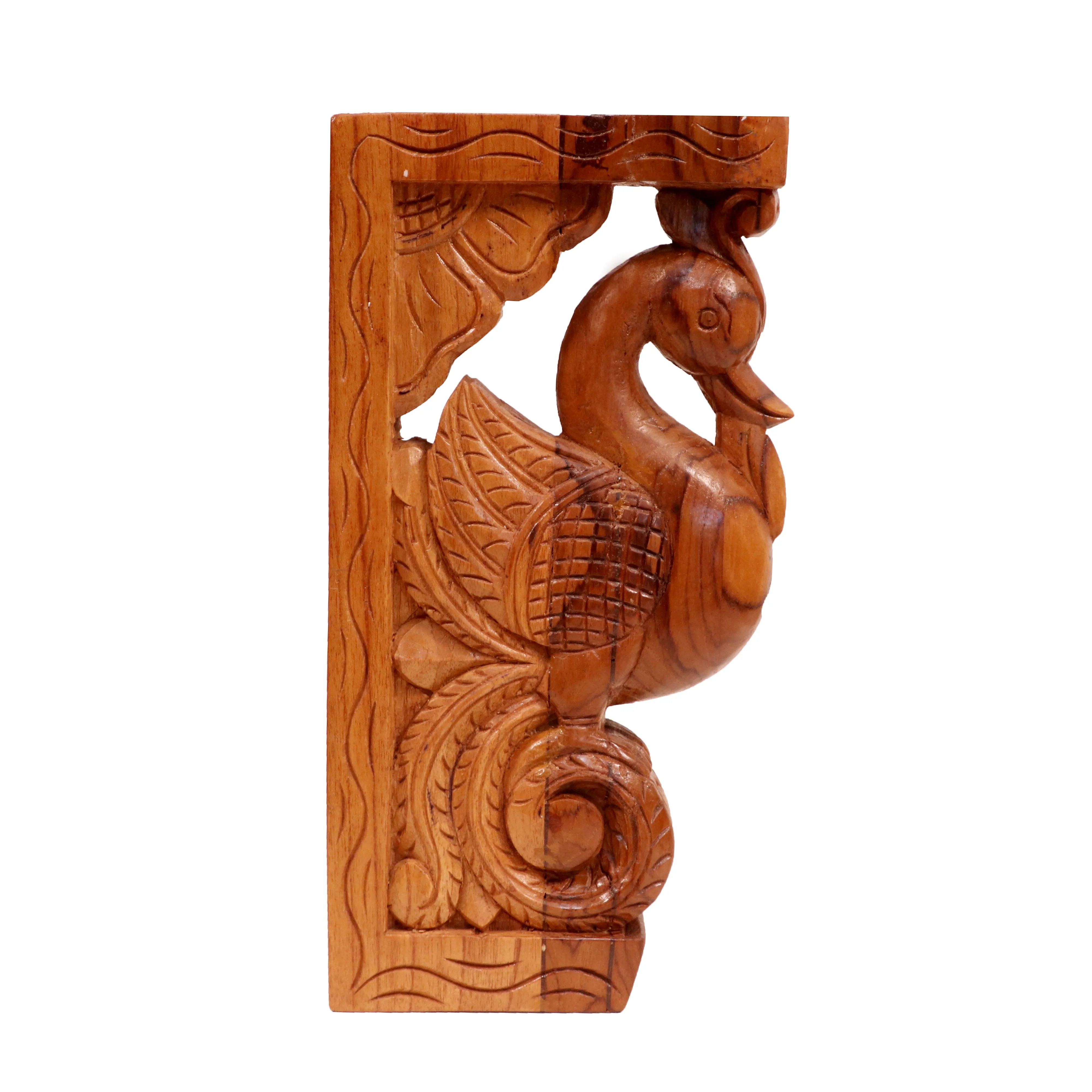 Classic Bird Solid Teak Door Bracket
