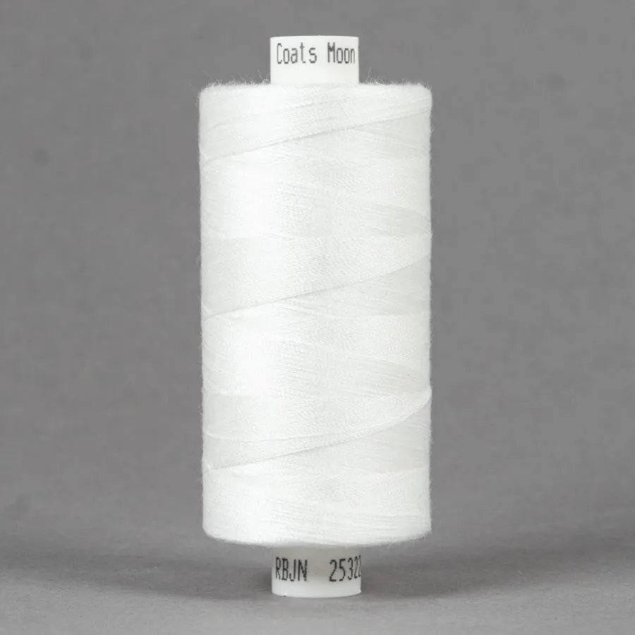 Coats Moon Thread 1000yds - White