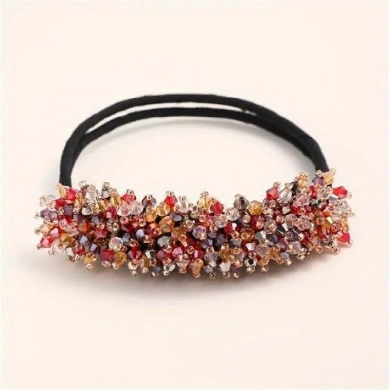 Crystal Rhinestone Bun Maker  Stylish Hair Buns Made Easy
