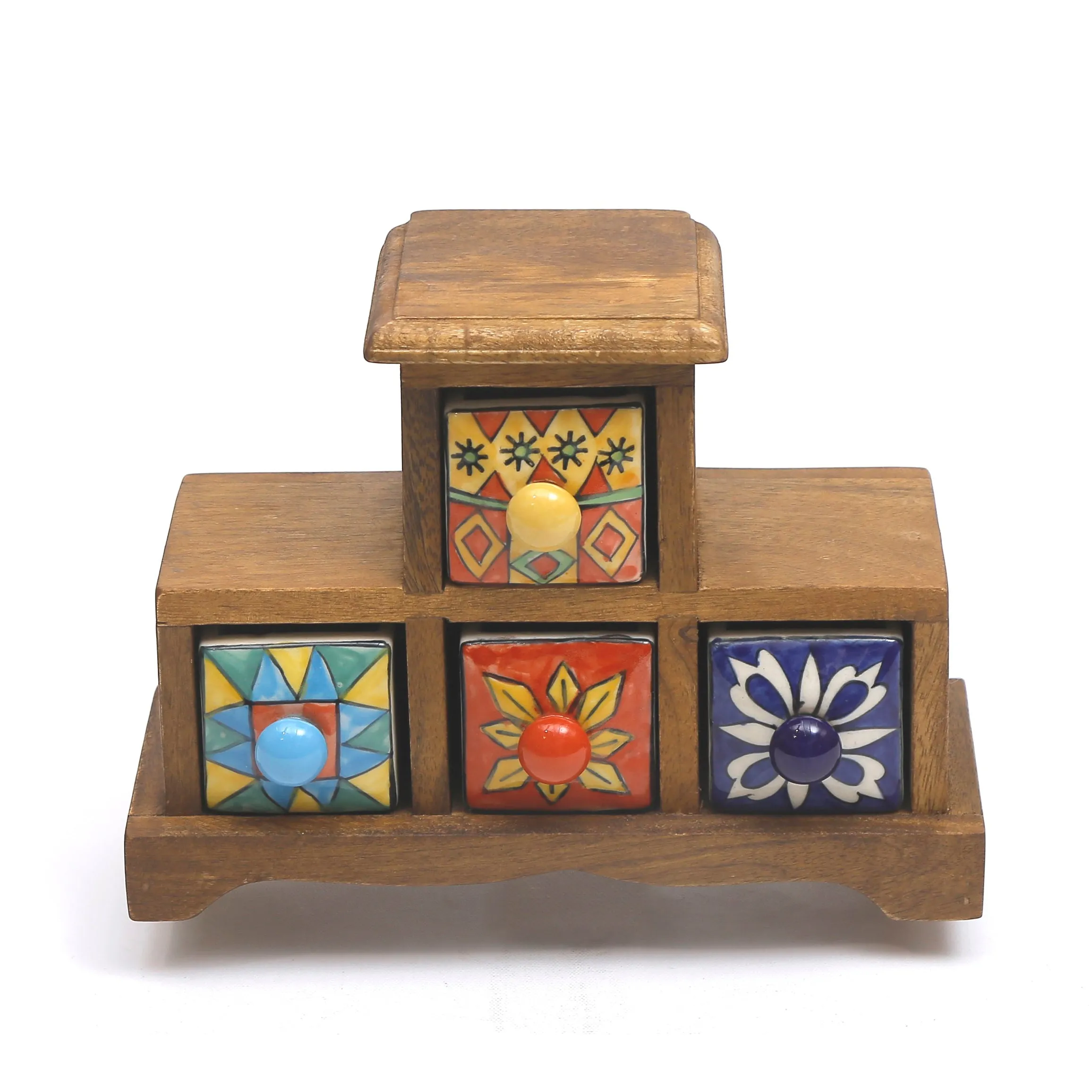 Four Drawer Ceramic Chest