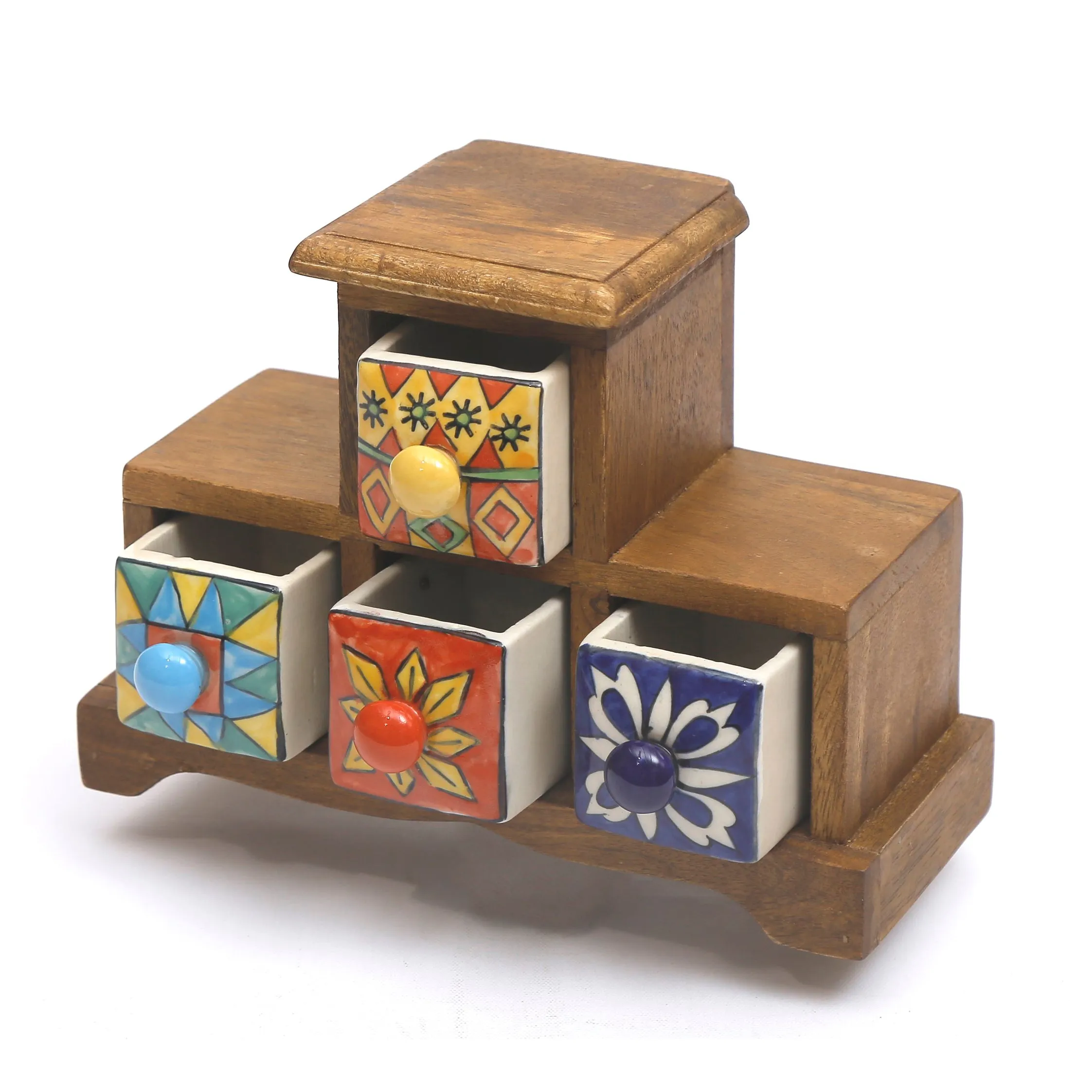 Four Drawer Ceramic Chest