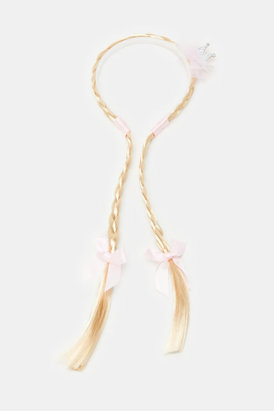 Girls Yellow Embellished Hairband