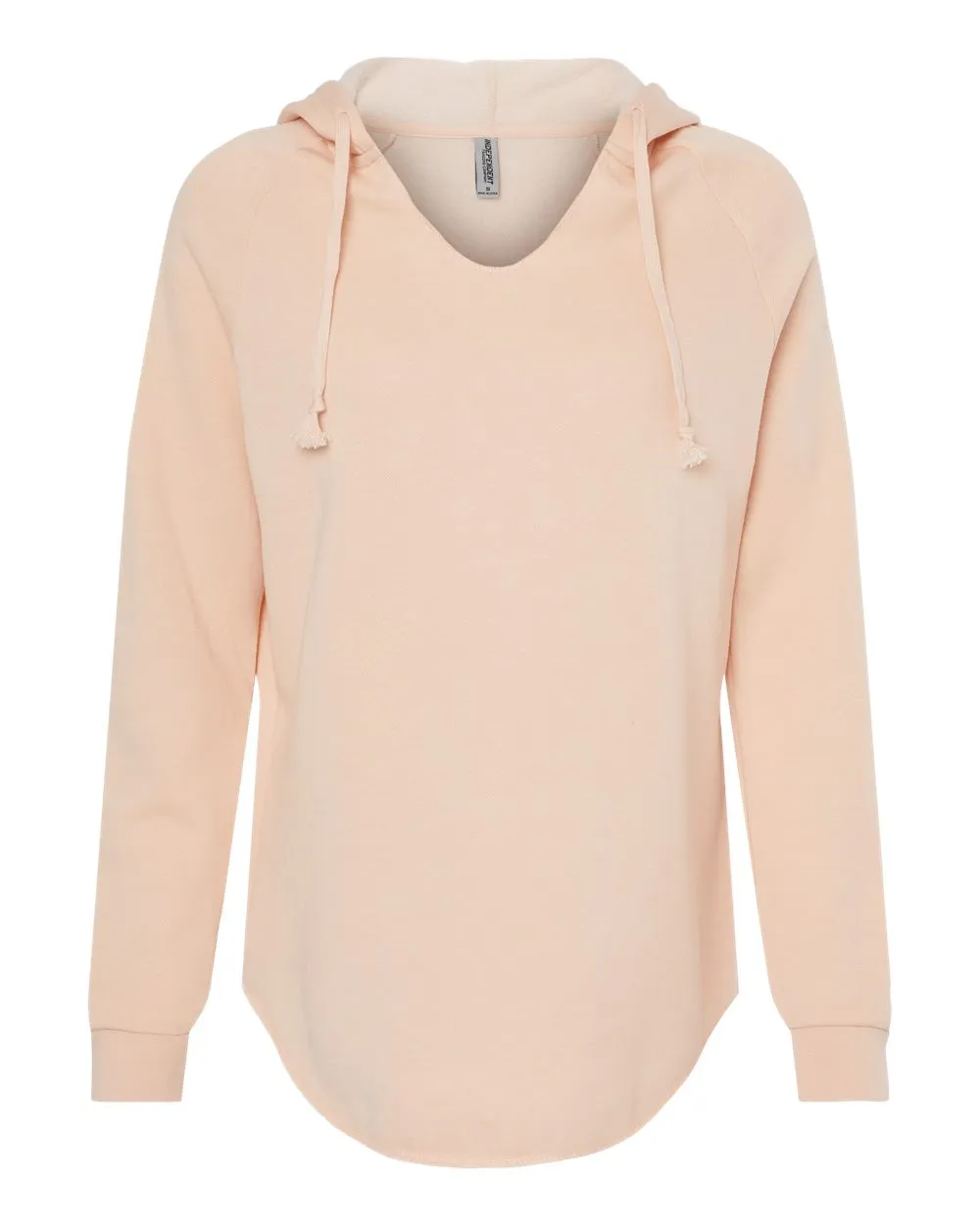 Independent Trading Co. Women’s Lightweight California Wave Wash Hooded Sweatshirt PRM2500