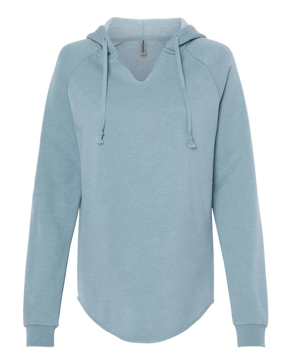 Independent Trading Co. Women’s Lightweight California Wave Wash Hooded Sweatshirt PRM2500