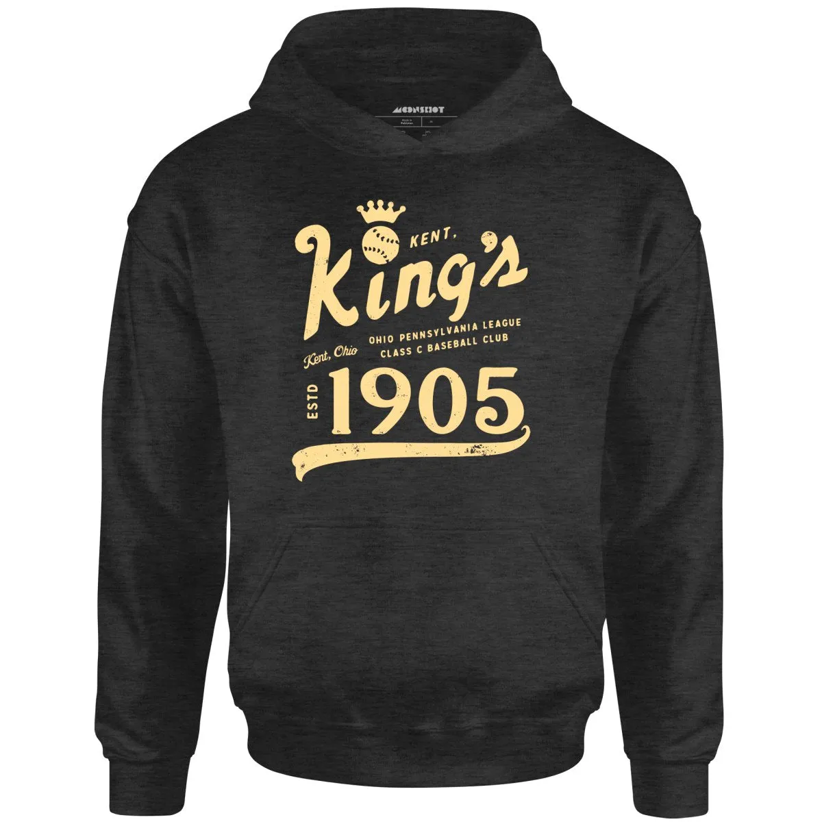 Kent Kings - Ohio - Vintage Defunct Baseball Teams - Unisex Hoodie