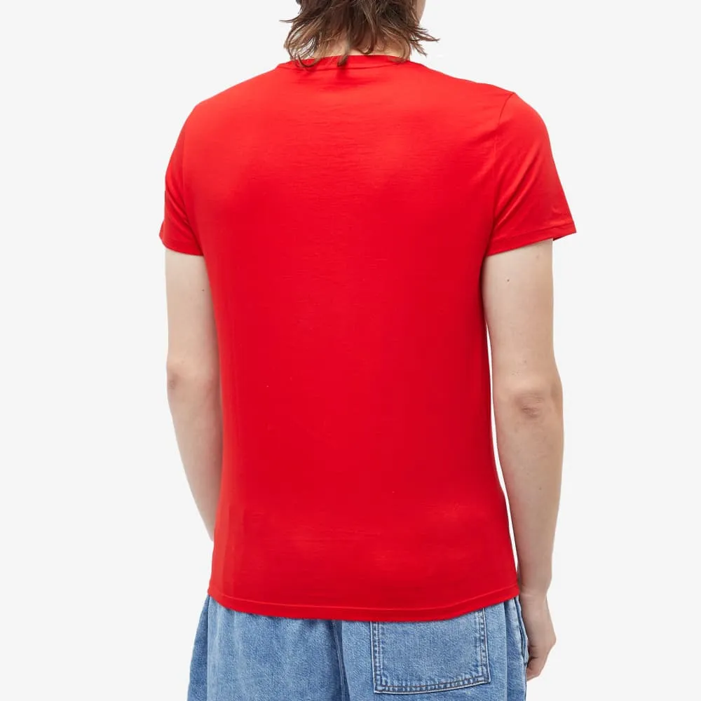Lacoste Classic Fit T-shirt, red