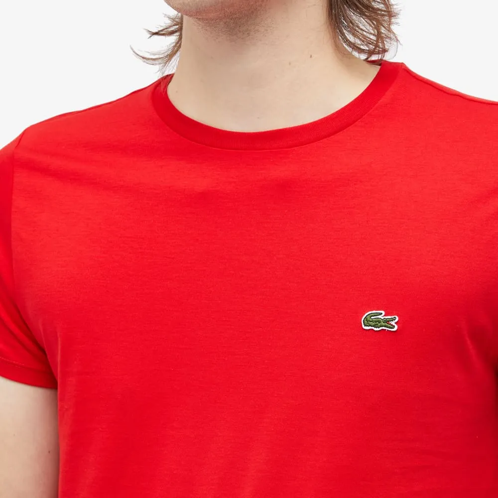 Lacoste Classic Fit T-shirt, red