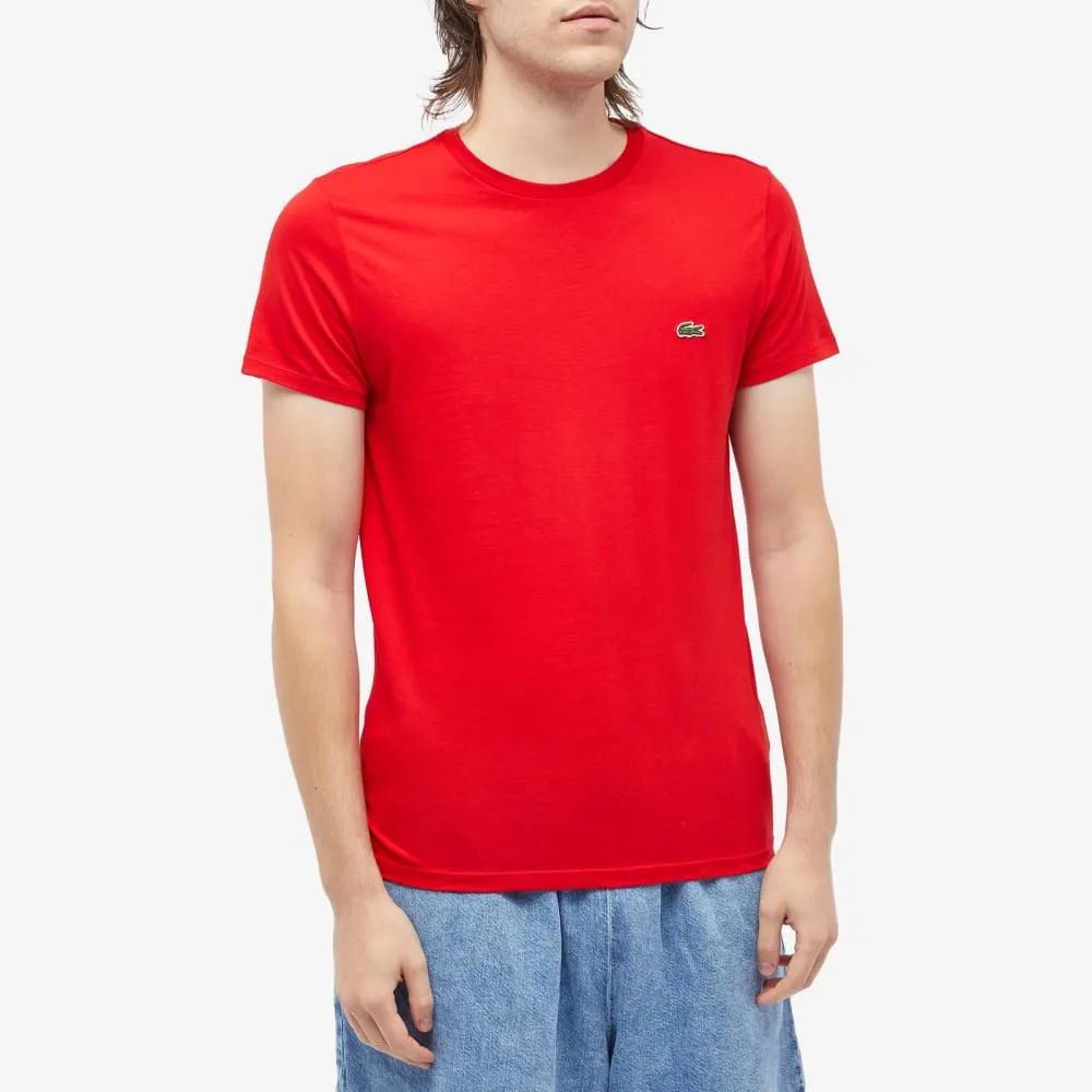 Lacoste Classic Fit T-shirt, red