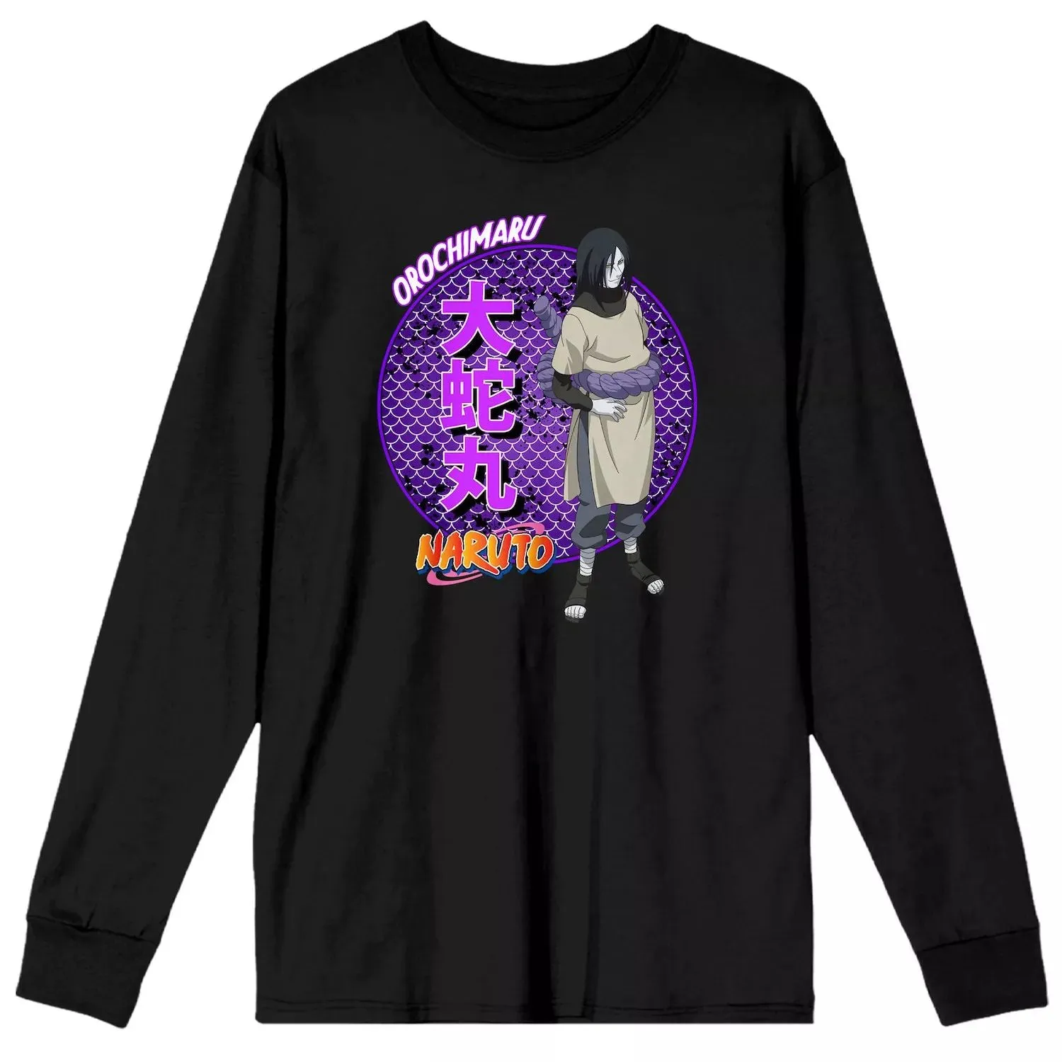 Men's T-shirt Naruto Classic Orochimaru Licensed Character
