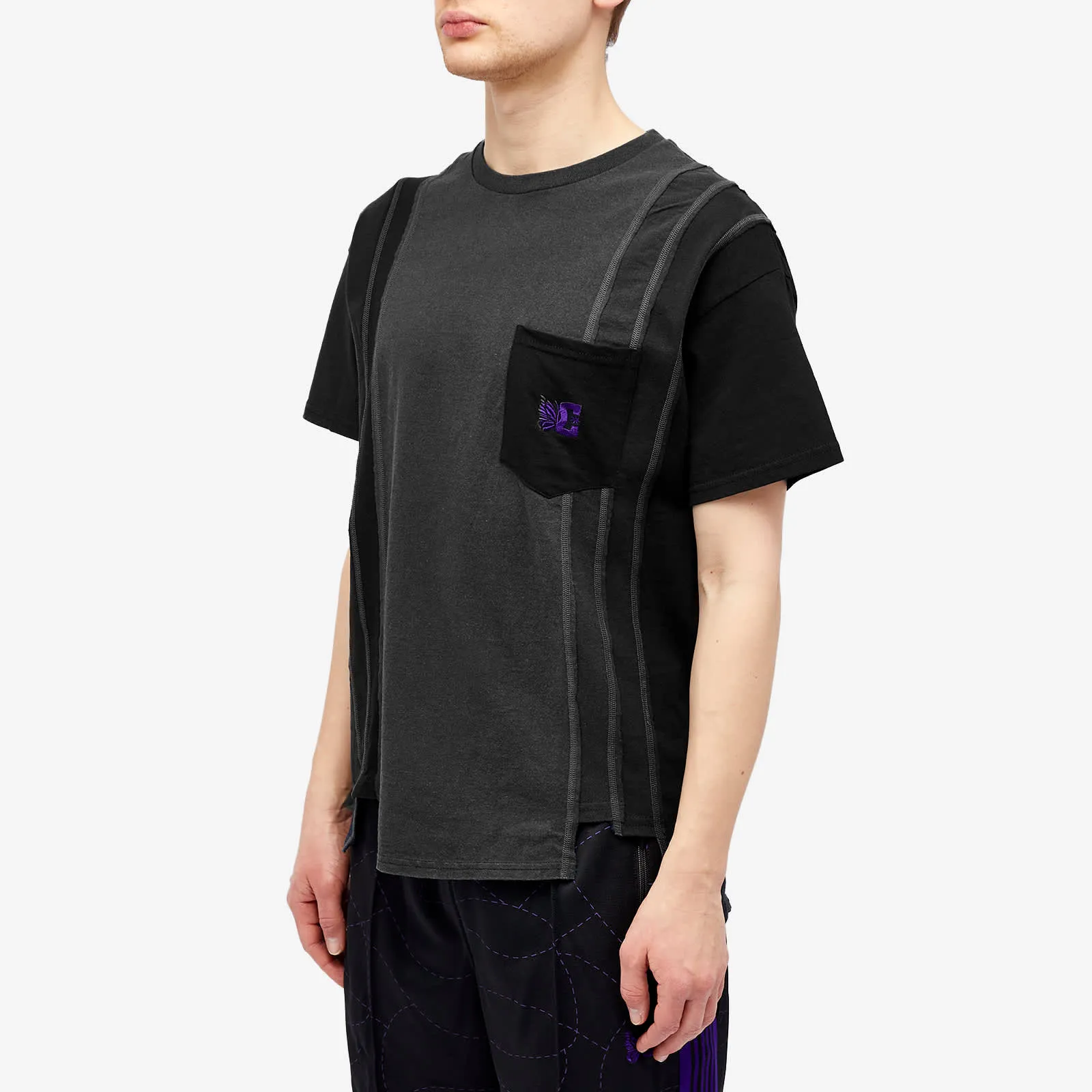 Needles 7 Cuts T-shirt, black