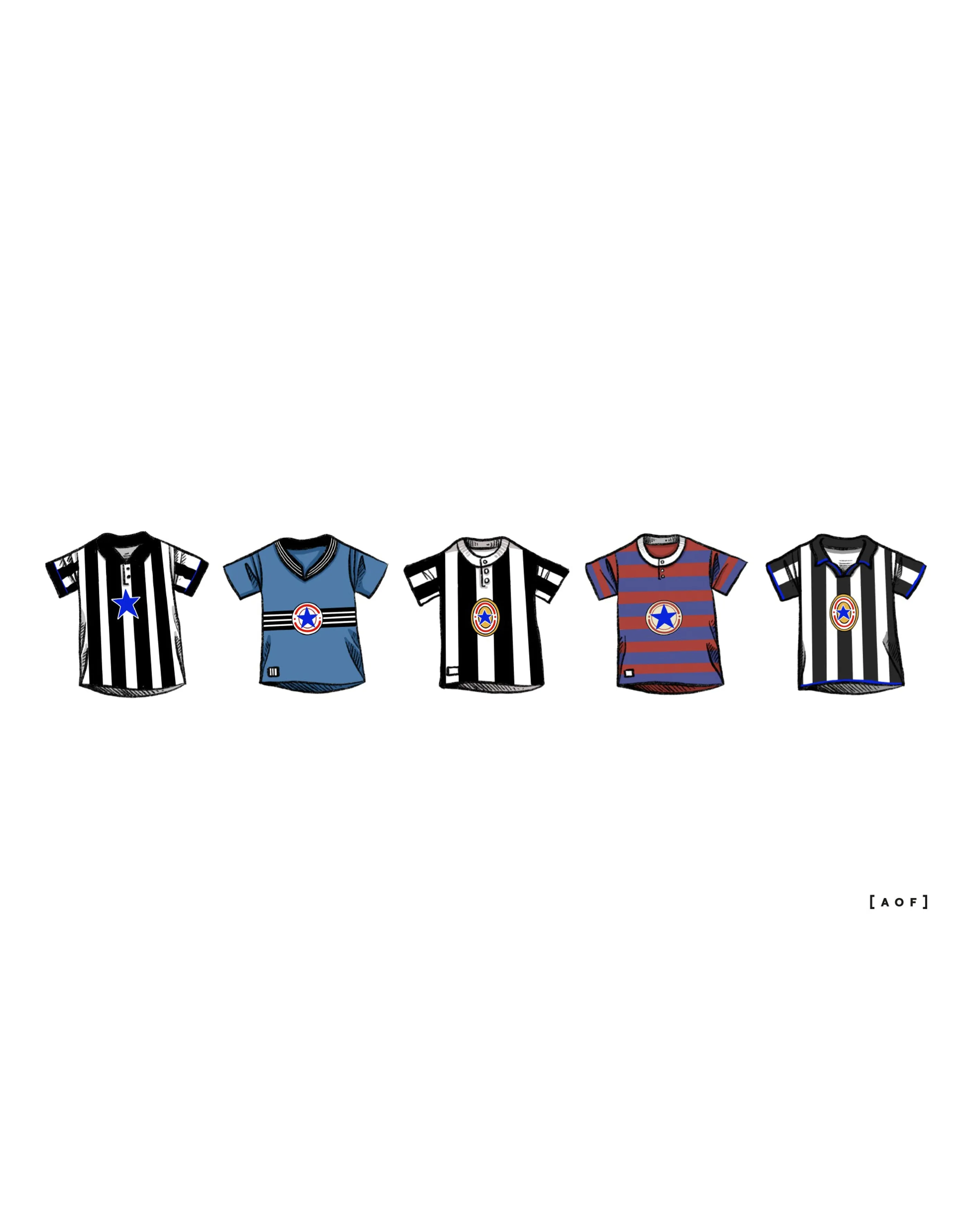 NUFC Classics - Print