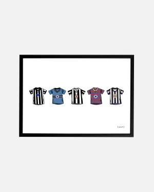 NUFC Classics - Print