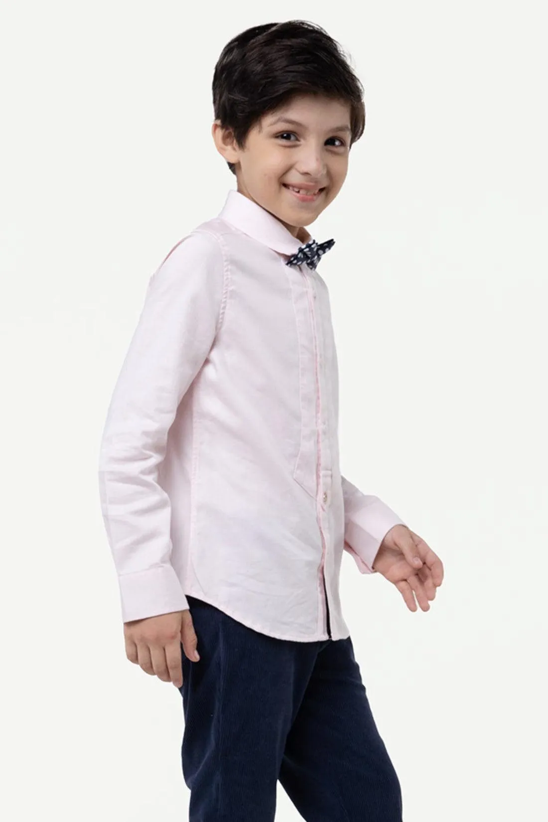One Friday Pink Solid Shirt