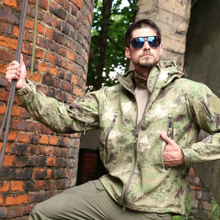 RECON GS2 M25 2.0 Tactical Soft Shell Shark Skin Jacket with Hood