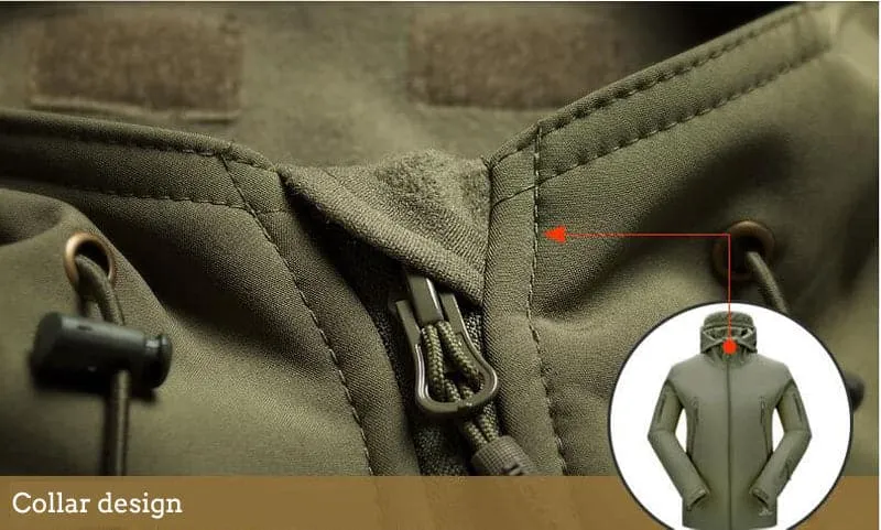RECON GS2 M25 2.0 Tactical Soft Shell Shark Skin Jacket with Hood