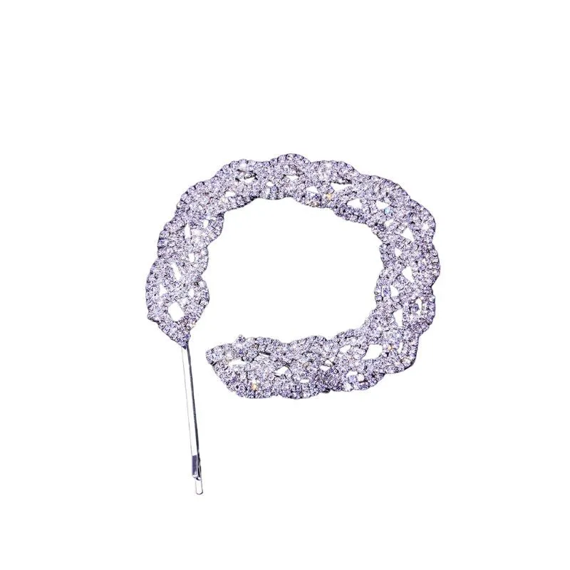 Rhinestone Braided Hair Accessories