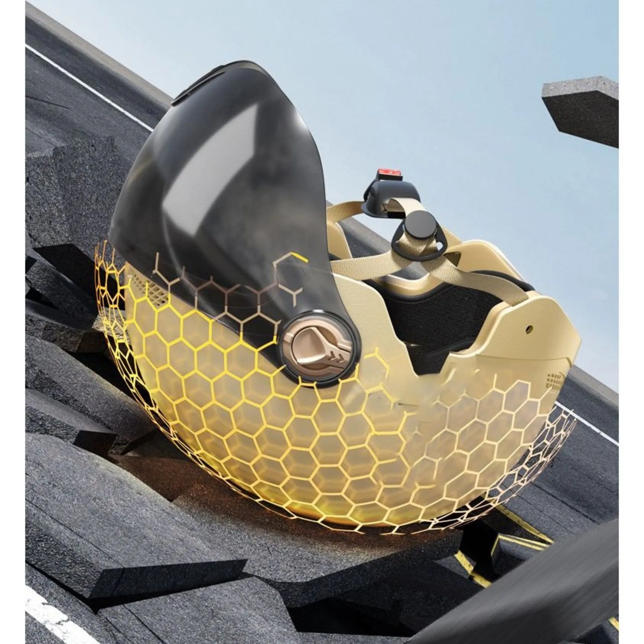 Shock-Absorbing UV Protection Safety Helmet - 🏆 #62 - Automotive Accessories - Best of December