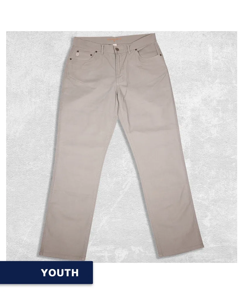 Southern Point - Youth Five Pocket Canvas Pant