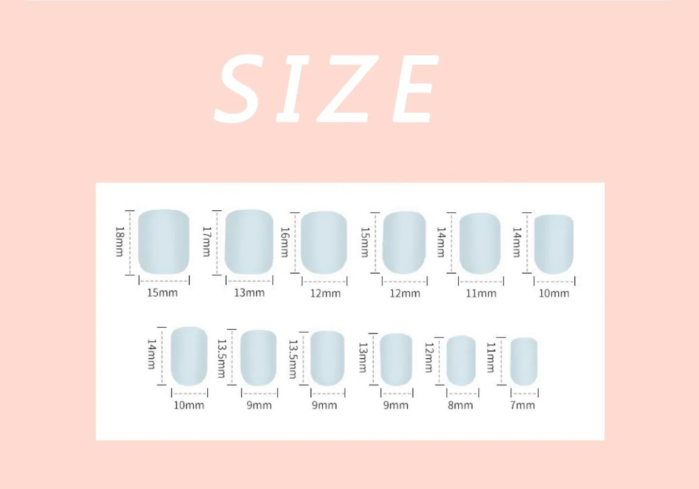 Stylish 24pcs Press on Toe Nails