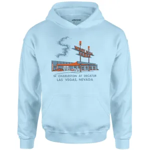 West Hill Lanes - Las Vegas, NV - Vintage Bowling Alley - Unisex Hoodie