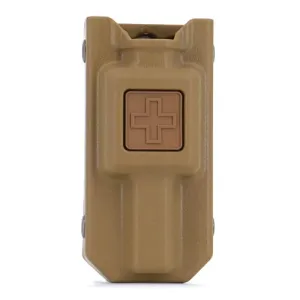 WOLF TACTICAL Molle Tourniquet Holder for Duty Belt – TQ Holder for CAT Tourniquets – Rigid Case Holster for Law Enforcement, Police Belt Tourniquets