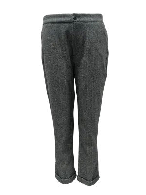 Women's Herringbone Straight-Leg Pants - FPW23234