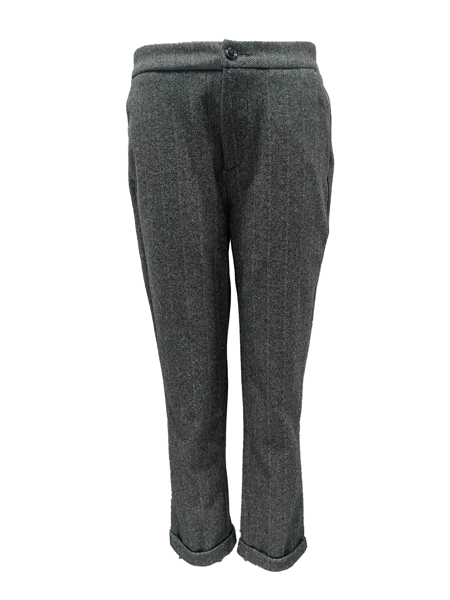Women's Herringbone Straight-Leg Pants - FPW23234